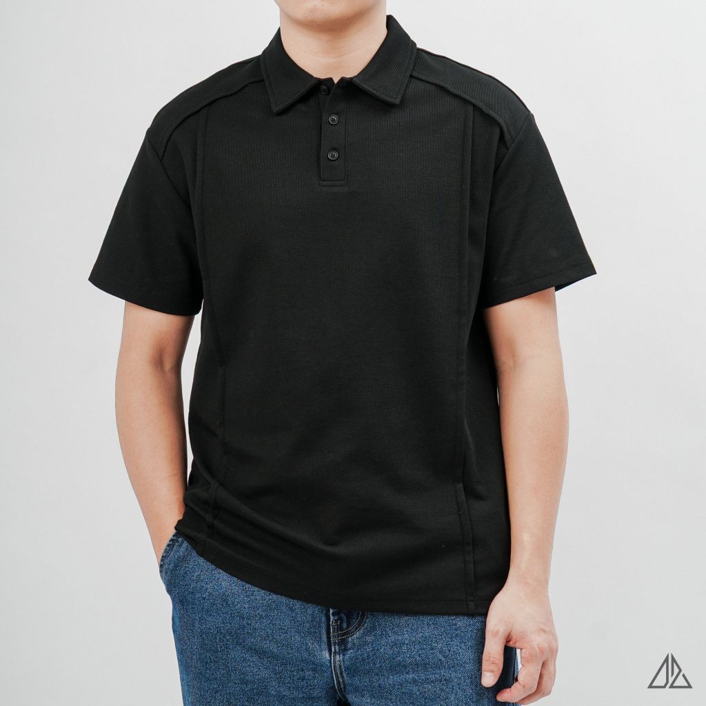 Áo Polo Nam D2SHOP tay raglan may nổi B-B99007