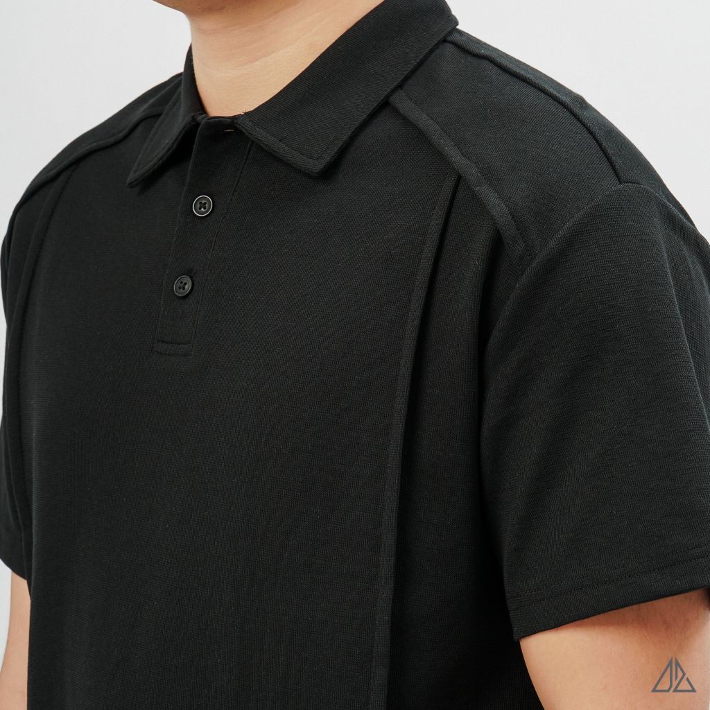Áo Polo Nam D2SHOP tay raglan may nổi B-B99007