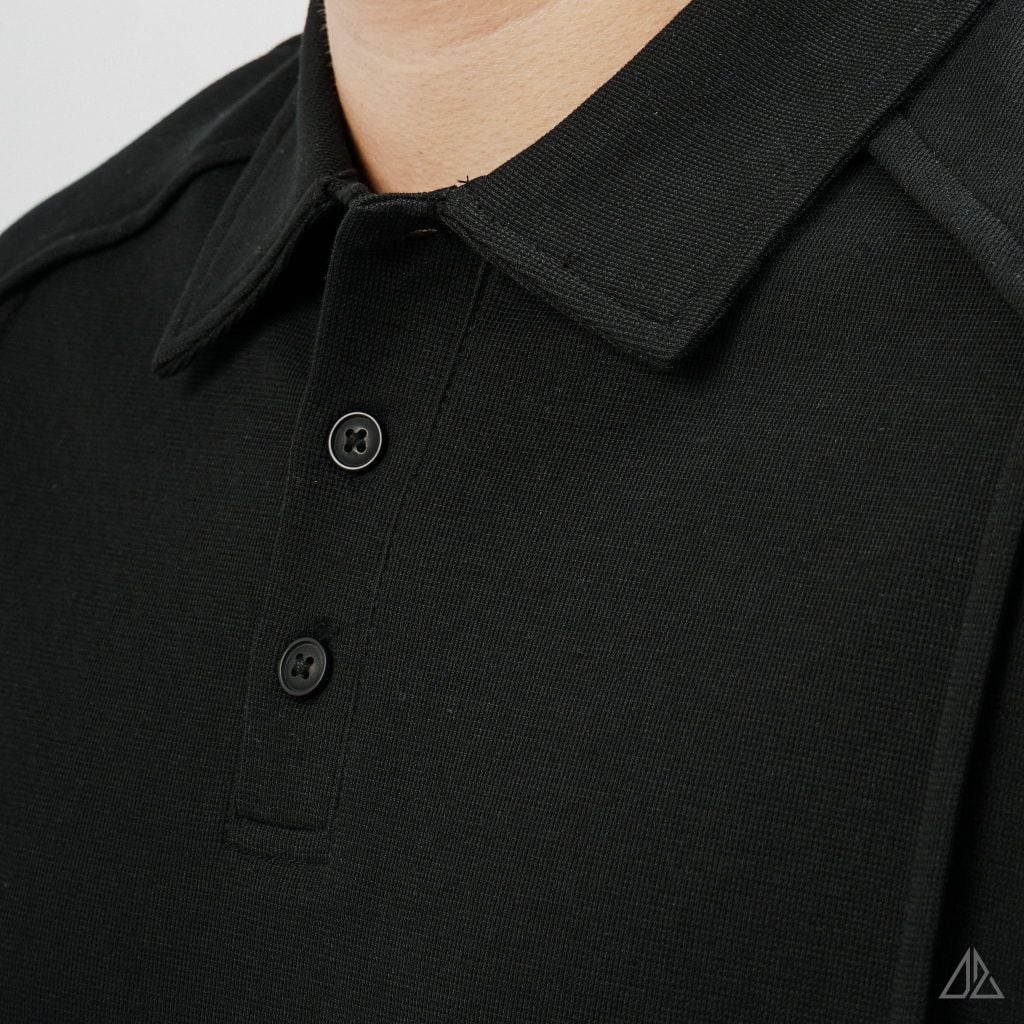 Áo Polo Nam D2SHOP tay raglan may nổi B-B99007