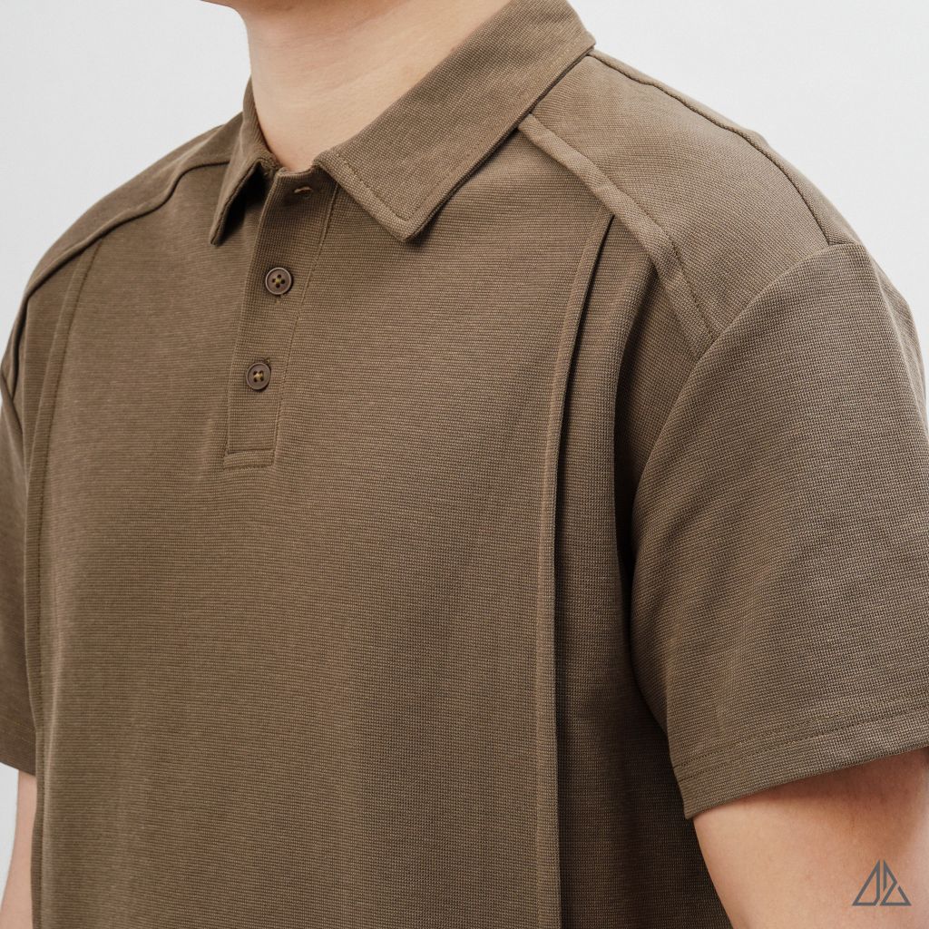 Áo Polo Nam D2SHOP tay raglan may nổi B-B99007