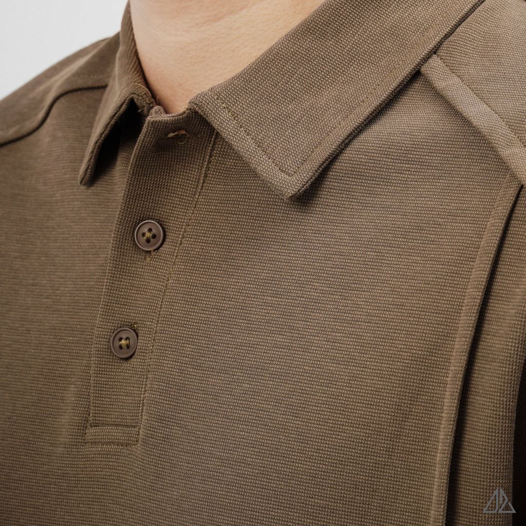 Áo Polo Nam D2SHOP tay raglan may nổi B-B99007