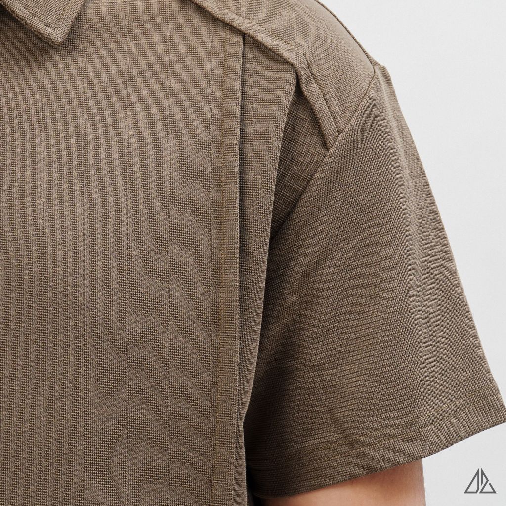 Áo Polo Nam D2SHOP tay raglan may nổi B-B99007