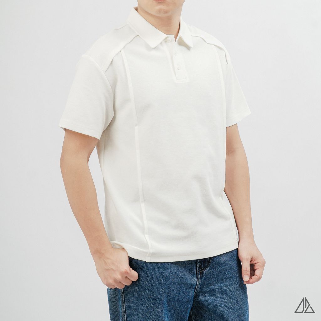 Áo Polo Nam D2SHOP tay raglan may nổi B-B99007