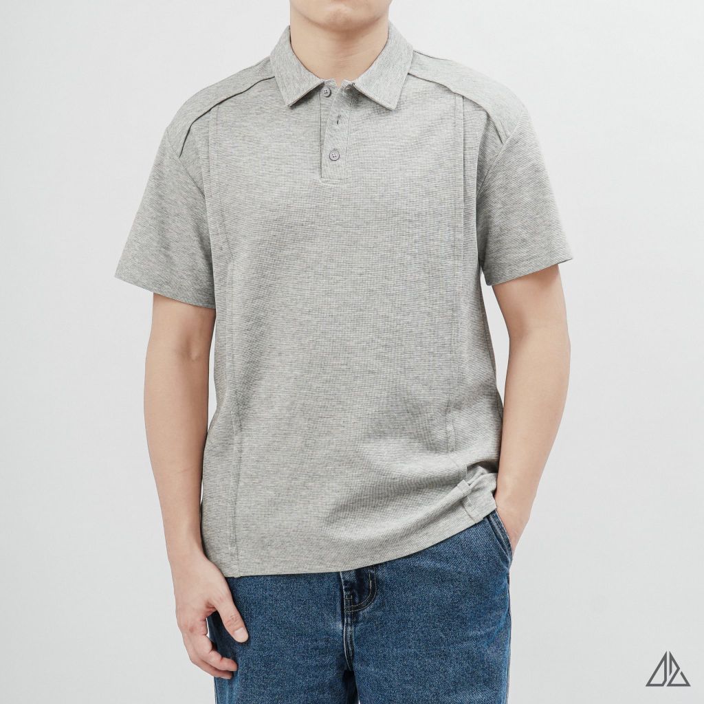 Áo Polo Nam D2SHOP tay raglan may nổi B-B99007