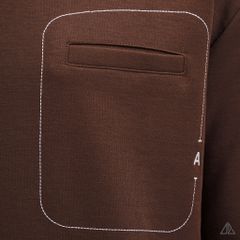 Áo Thun Nam D2SHOP may viền chỉ túi A,  vải Premium Cotton B-F8774