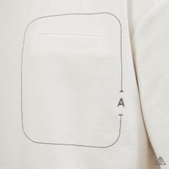 Áo Thun Nam D2SHOP may viền chỉ túi A,  vải Premium Cotton B-F8774