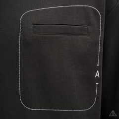 Áo Thun Nam D2SHOP may viền chỉ túi A,  vải Premium Cotton B-F8774