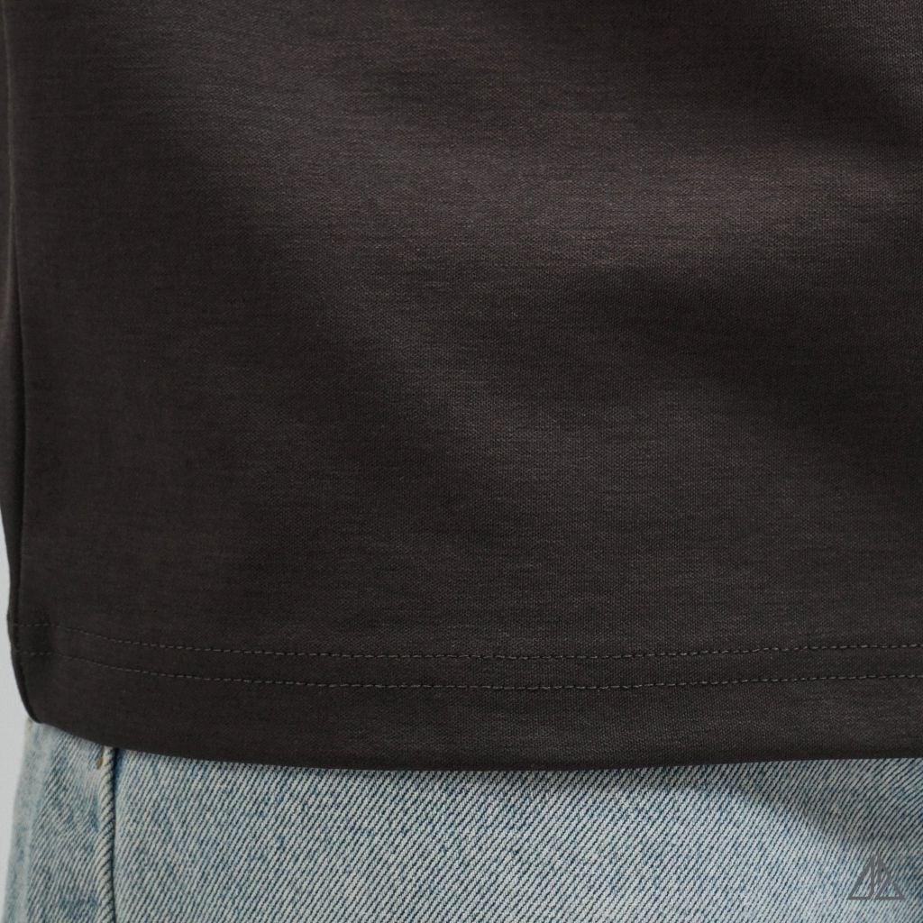 Áo Thun Nam D2SHOP may viền chỉ túi A,  vải Premium Cotton B-F8774