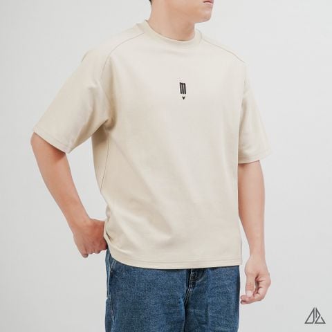 Áo Thun Nam D2SHOP tay áo raglan thêu M, vải Premium Cotton dày dặn B-F8802