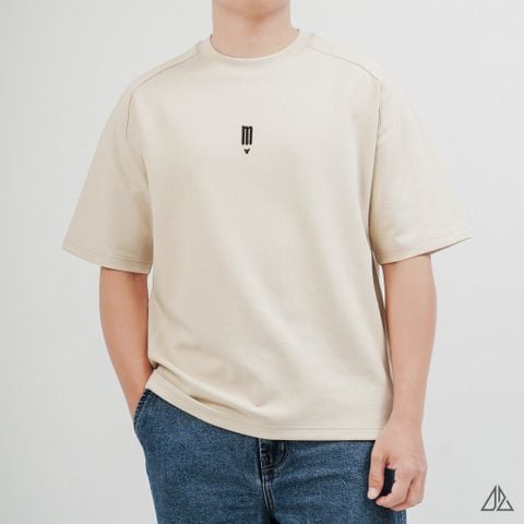 Áo Thun Nam D2SHOP tay áo raglan thêu M, vải Premium Cotton dày dặn B-F8802