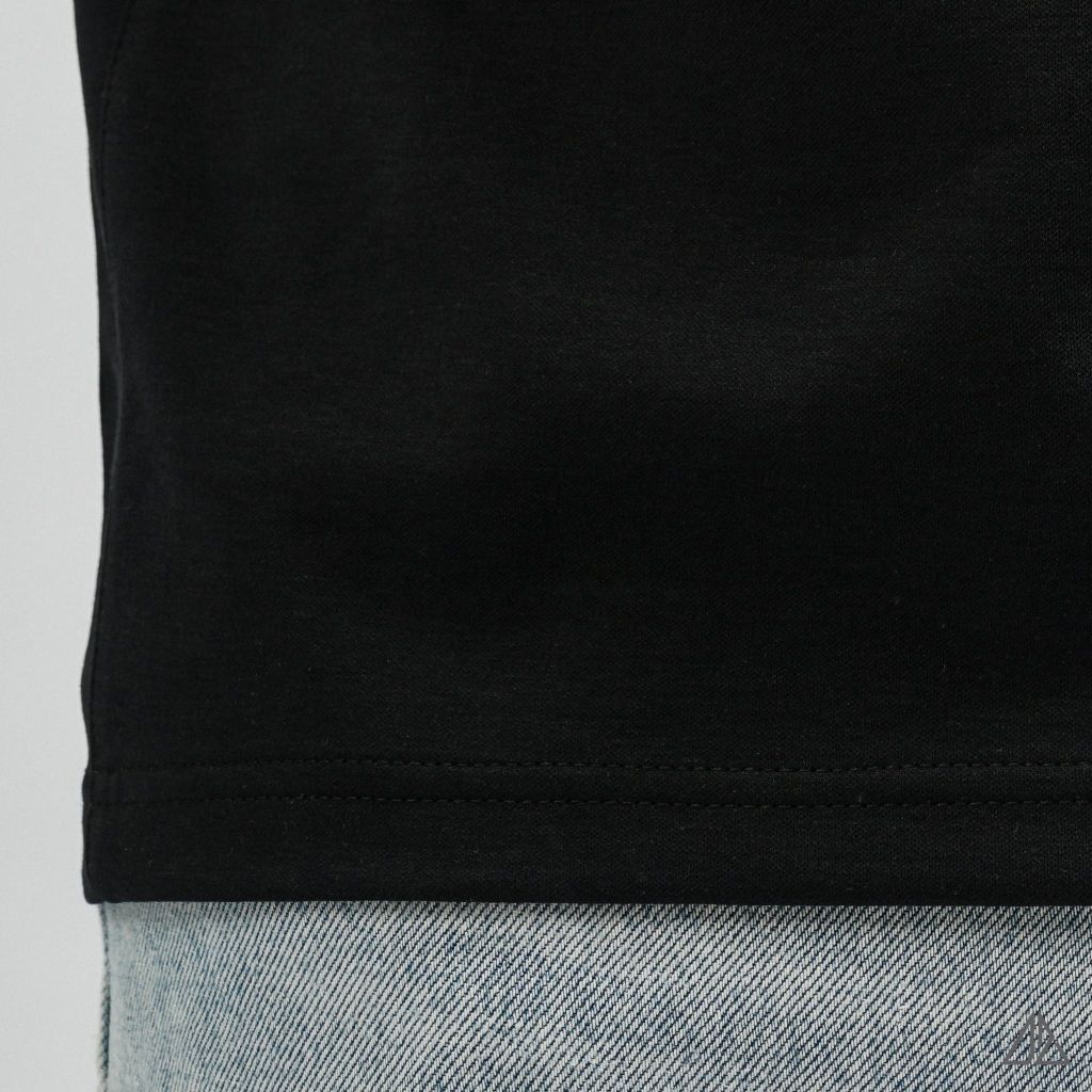 Áo Thun Nam D2SHOP tay áo raglan thêu M, vải Premium Cotton dày dặn B-F8802