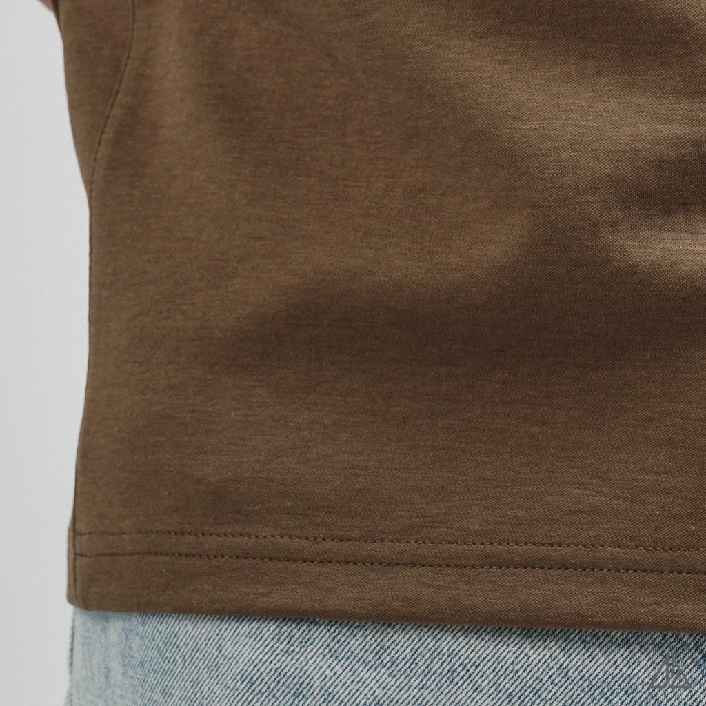 Áo Thun Nam D2SHOP tay áo raglan thêu M, vải Premium Cotton dày dặn B-F8802