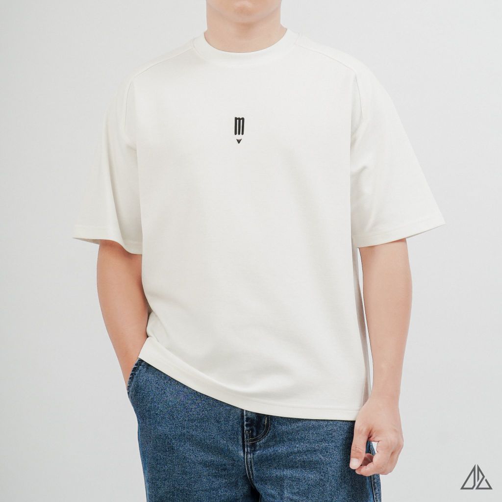 Áo Thun Nam D2SHOP tay áo raglan thêu M, vải Premium Cotton dày dặn B-F8802