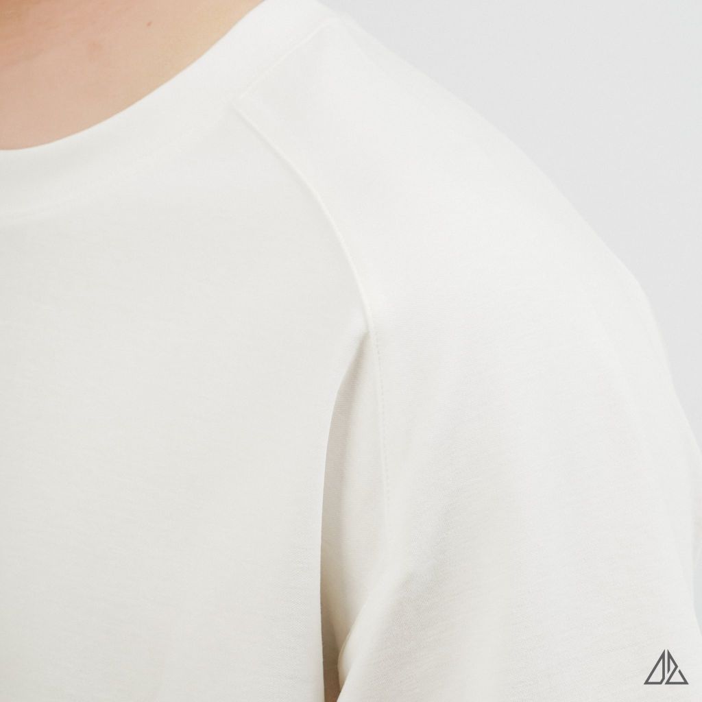 Áo Thun Nam D2SHOP tay áo raglan thêu M, vải Premium Cotton dày dặn B-F8802