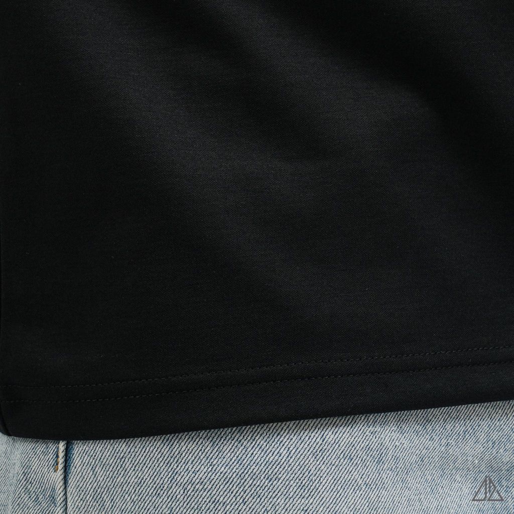 Áo Thun Nam D2SHOP giả cổ Henley , vải Premium Cotton B-F8809