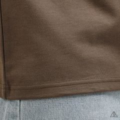 Áo Thun Nam D2SHOP giả cổ Henley , vải Premium Cotton B-F8809