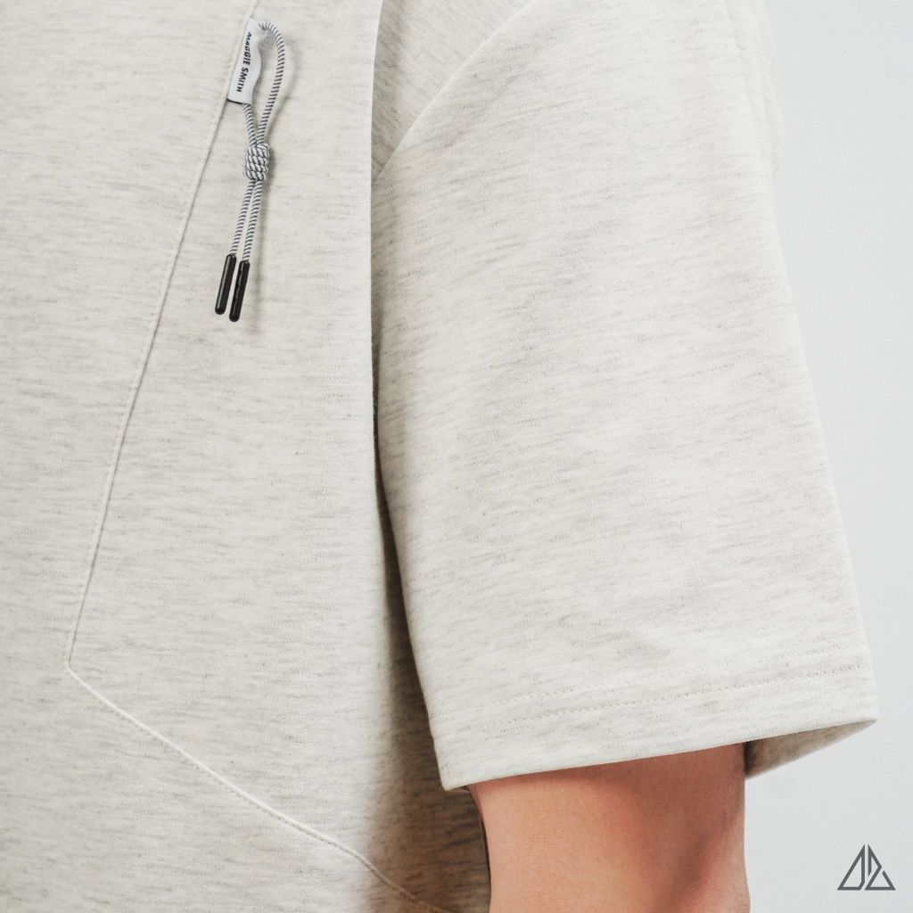 Áo Thun Nam D2SHOP giả cổ Henley , vải Premium Cotton B-F8809