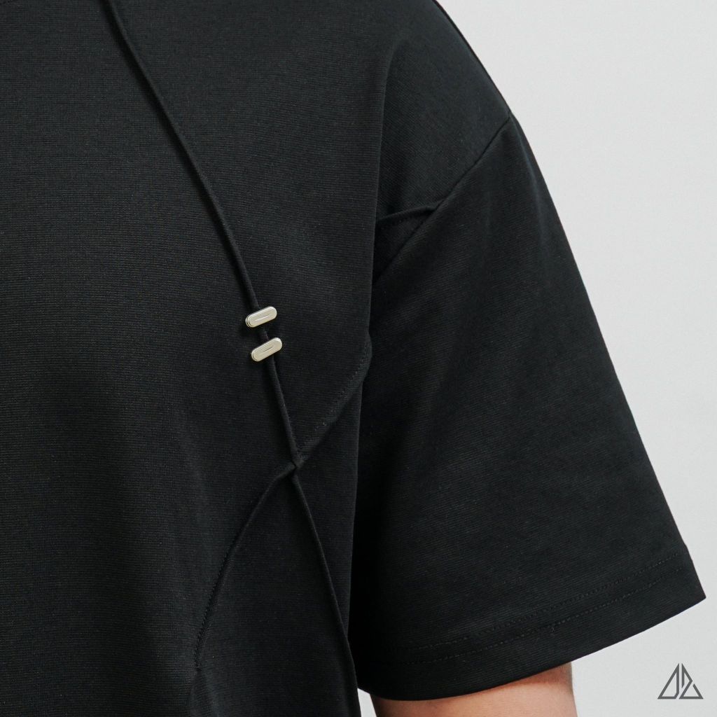 Áo Thun Nam D2SHOP may rã cúp đính khuy kim loại, vải Hybrid Cotton Blend  B-N5088