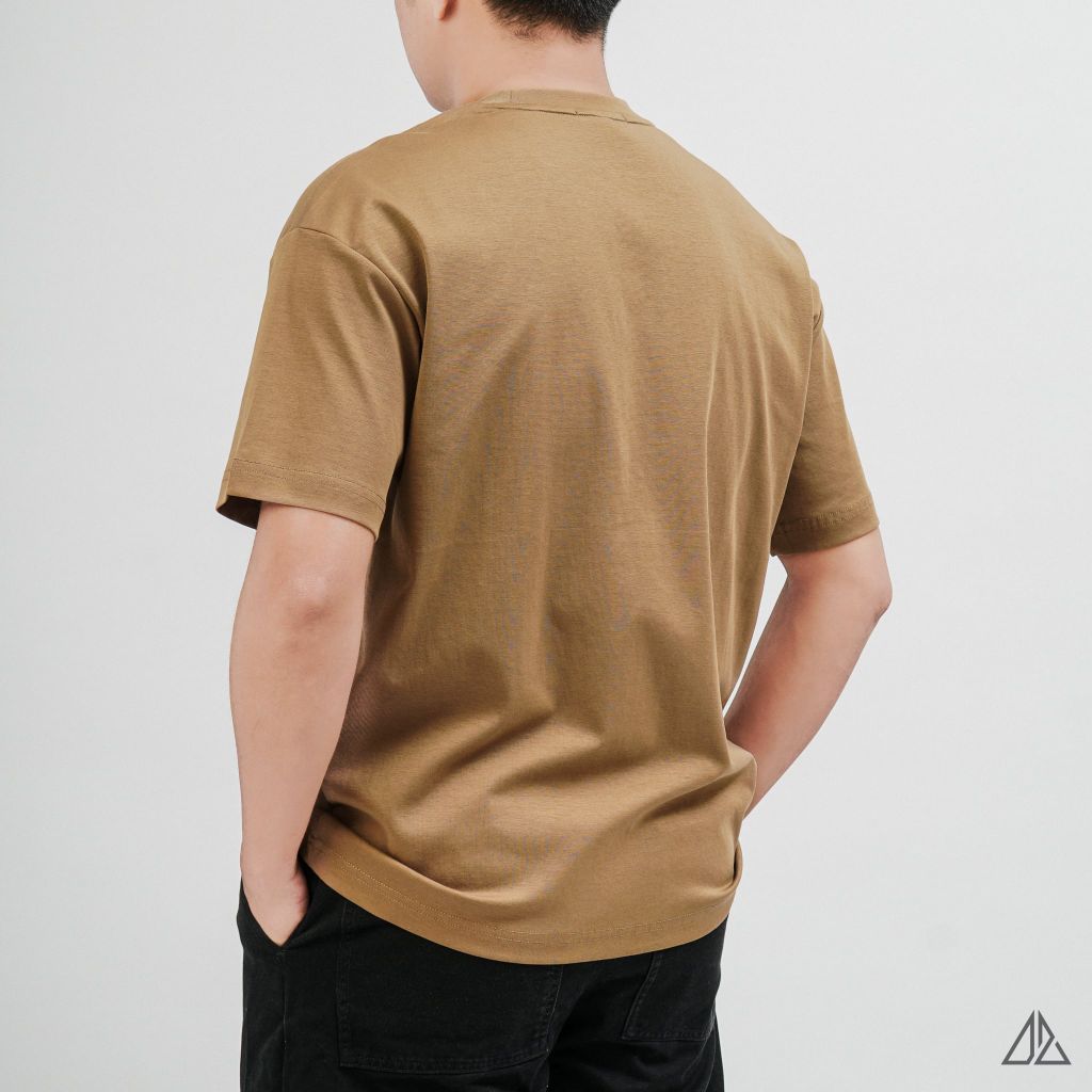 Áo Thun Nam D2SHOP may rã cúp đính khuy kim loại, vải Hybrid Cotton Blend  B-N5088