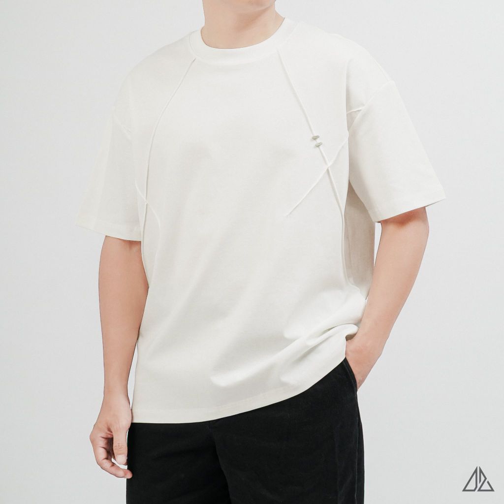 Áo Thun Nam D2SHOP may rã cúp đính khuy kim loại, vải Hybrid Cotton Blend  B-N5088