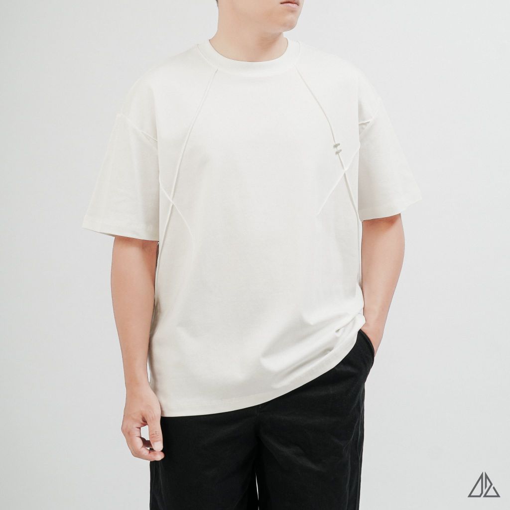 Áo Thun Nam D2SHOP may rã cúp đính khuy kim loại, vải Hybrid Cotton Blend  B-N5088