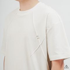 Áo Thun Nam D2SHOP may rã cúp đính khuy kim loại, vải Hybrid Cotton Blend  B-N5088