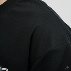 Áo Thun Nam D2SHOP thêu patch SOLID, vải Hybrid Cotton Blend B-N5092