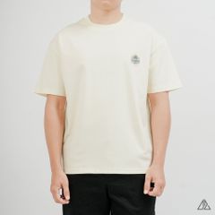 Áo Thun Nam D2SHOP thêu patch SOLID, vải Hybrid Cotton Blend B-N5092