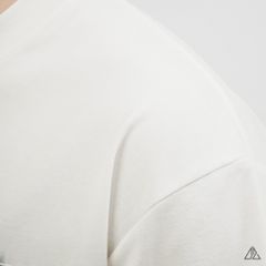 Áo Thun Nam D2SHOP thêu patch SOLID, vải Hybrid Cotton Blend B-N5092