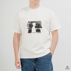 Áo Thun Nam D2SHOP in hình thêu chữ MONDAY ROUTINES, vải Hybrid Cotton B-N5097