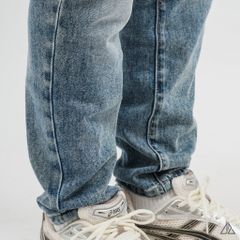 Quần Jean Nam D2SHOP xanh wash DURO dáng Slim Fit, vải Denim co giãn cao cấp J-A9062