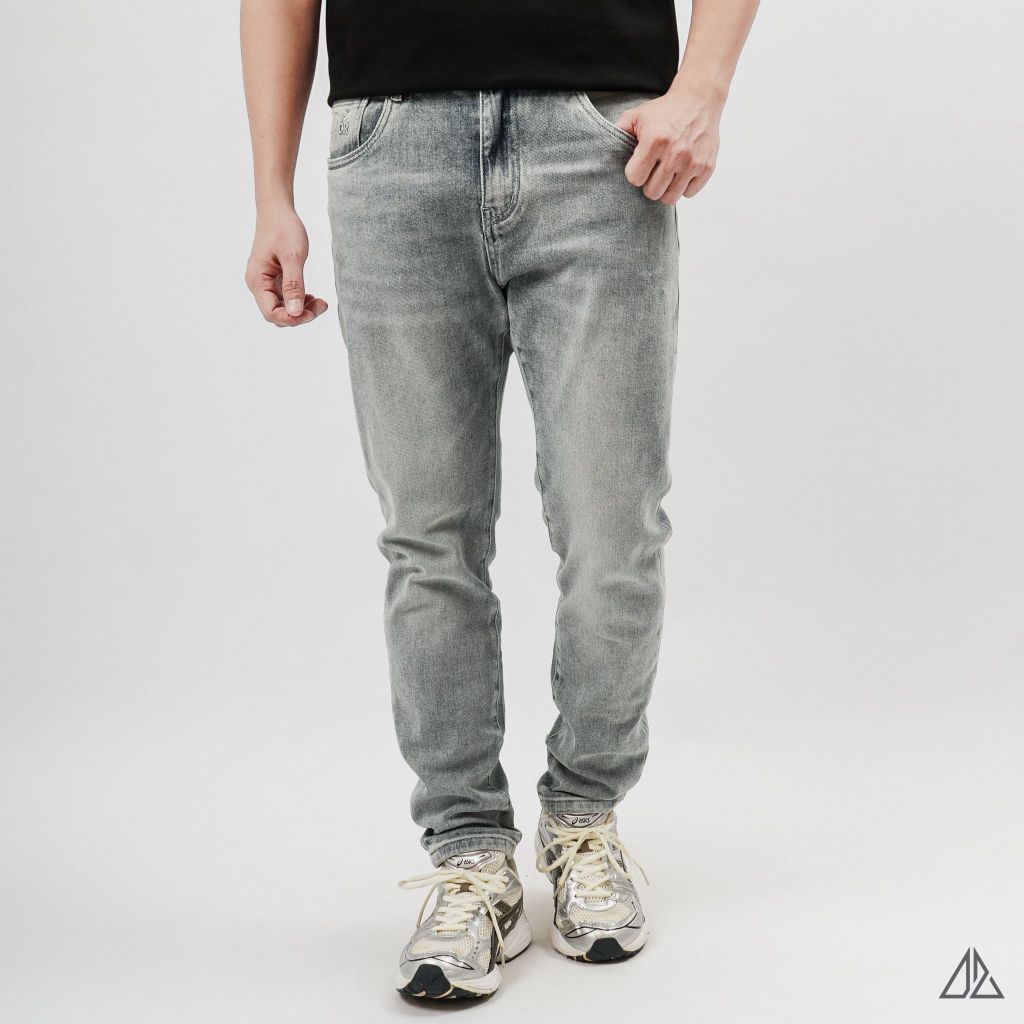 Quần jean xanh bạc DR