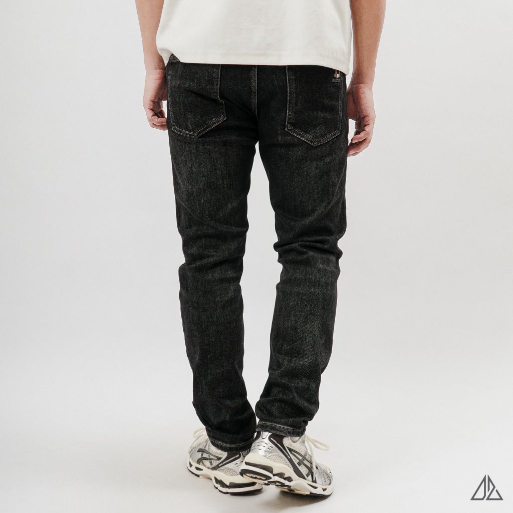 Quần Jean Slim Fit Nam D2SHOP TODAY co giãn, màu muối tiêu J-6581