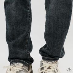 Quần Jean Slim Fit Nam D2SHOP MAGICALN co giãn, màu xanh đậm wash  J-6581