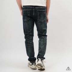 Quần Jean Slim Fit Nam D2SHOP MAGICALN co giãn, màu xanh đậm wash  J-6581