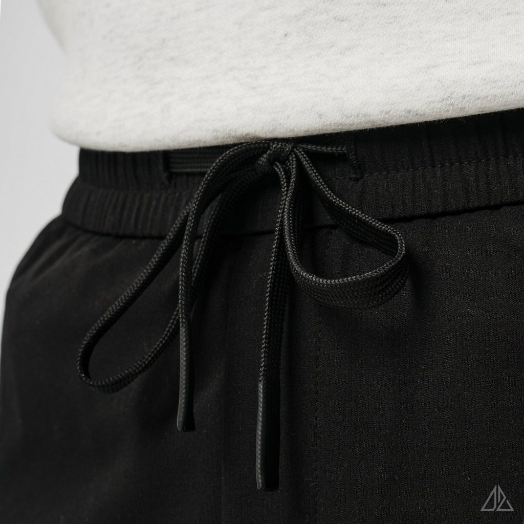 Quần Jogger Dù D2SHOP túi Zip hông, vải dù co giãn JG-5010