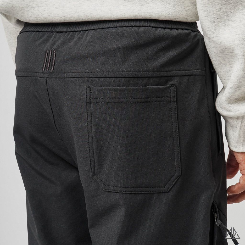 Quần Jogger Dù D2SHOP túi Zip hông, vải dù co giãn JG-5010