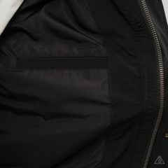 Áo khoác dù nón phối dây kéo ngực Lipper