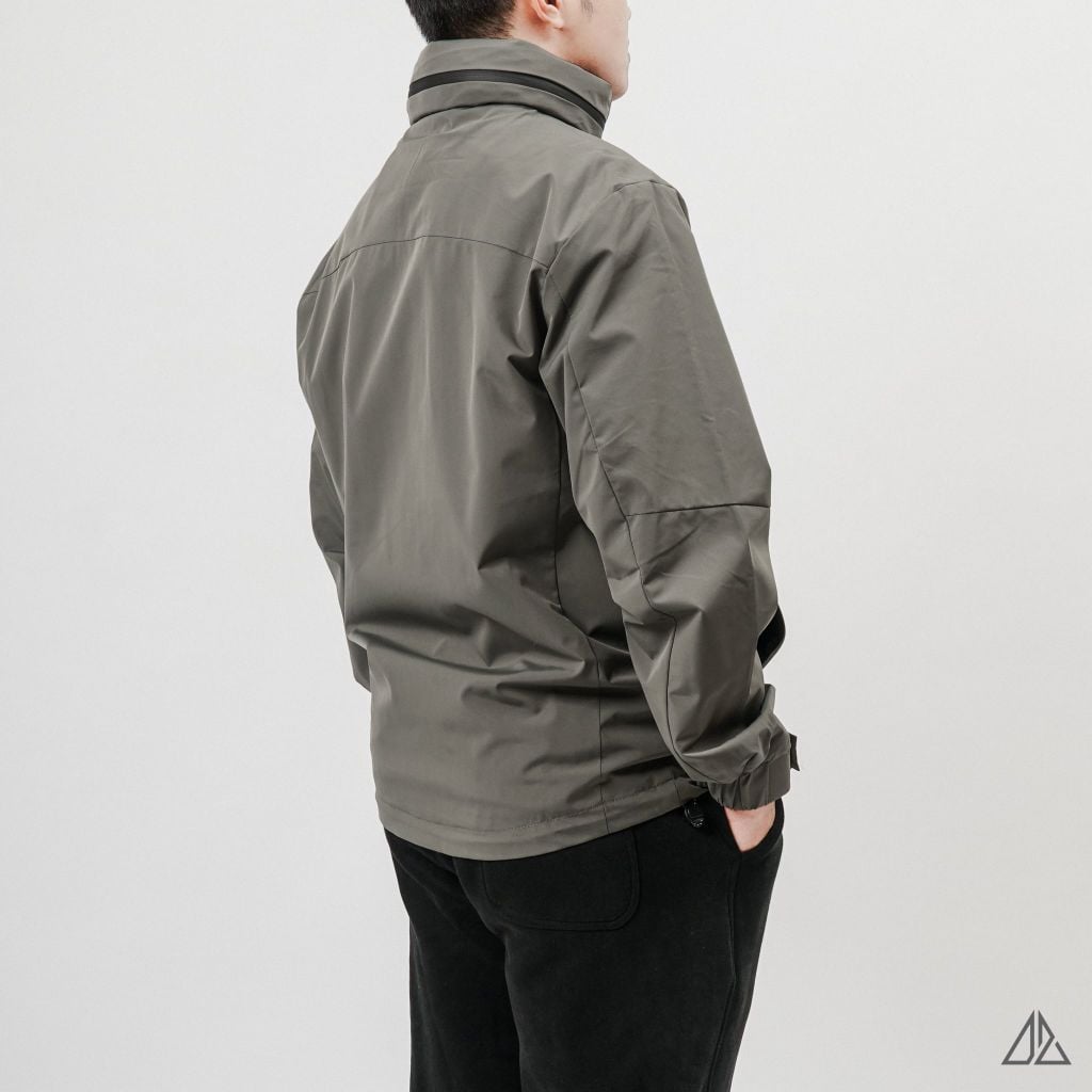 Áo Khoác Nam D2SHOP ATTRACTION nón trùm xếp gọn, vải dù K-32551