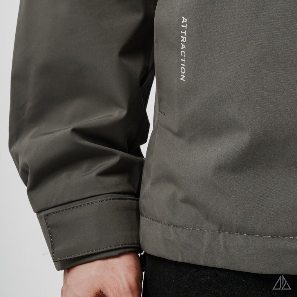 Áo Khoác Nam D2SHOP ATTRACTION nón trùm xếp gọn, vải dù K-32551