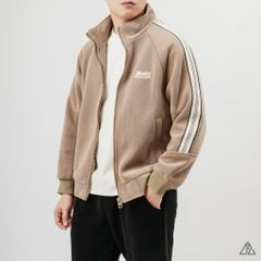 Áo Khoác Nam D2SHOP MOOD phối viền sọc, vải nhung tăm K-6609