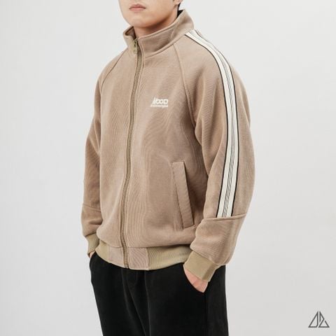 Áo Khoác Nam D2SHOP MOOD phối viền sọc, vải nhung tăm K-6609