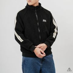 Áo Khoác Nam D2SHOP MOOD phối viền sọc, vải nhung tăm K-6609