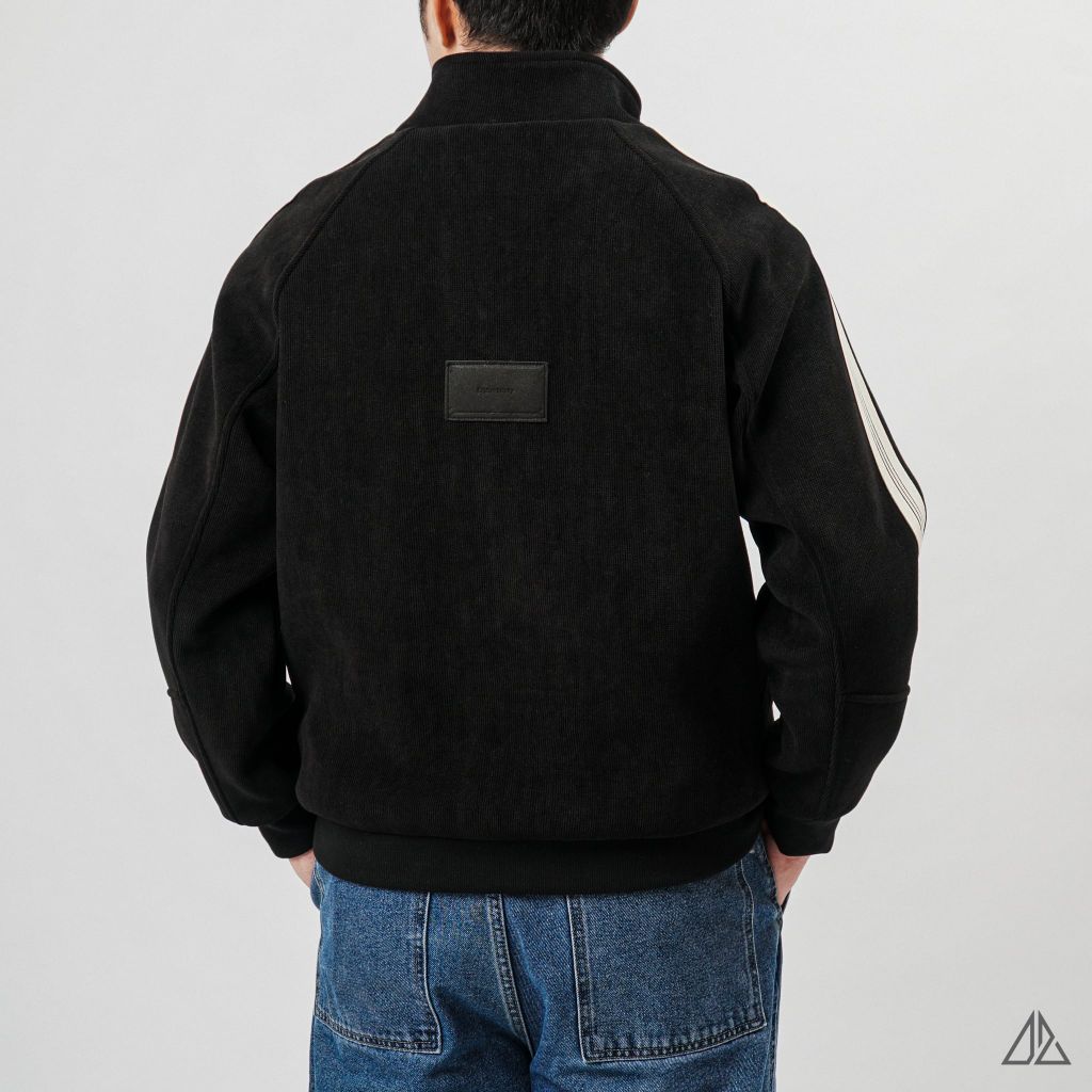 Áo Khoác Nam D2SHOP MOOD phối viền sọc, vải nhung tăm K-6609