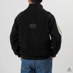 Áo Khoác Nam D2SHOP MOOD phối viền sọc, vải nhung tăm K-6609