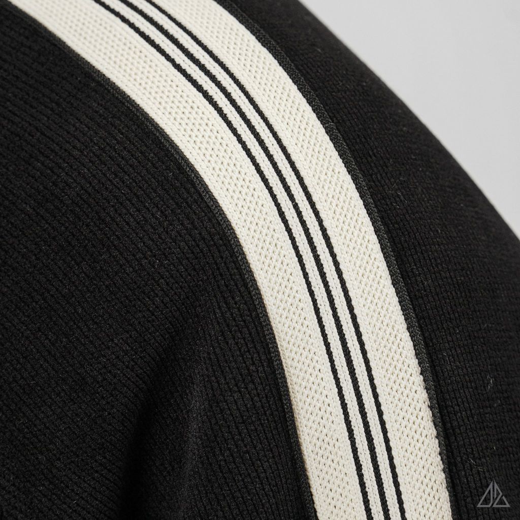 Áo Khoác Nam D2SHOP MOOD phối viền sọc, vải nhung tăm K-6609