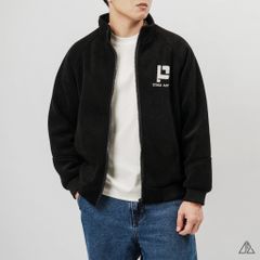 Áo khoác nhung cổ đứng lót nhung thêu P K-6611