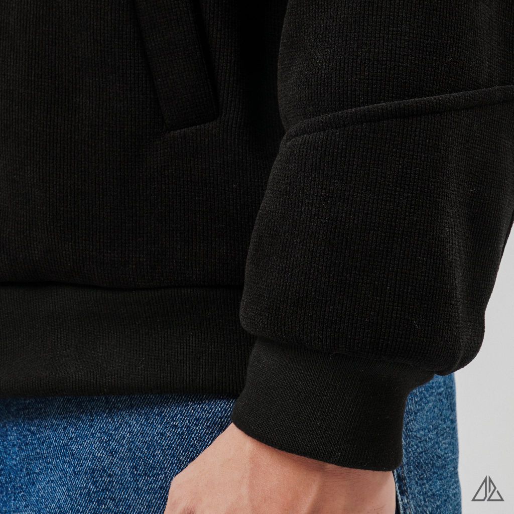 Áo khoác nhung cổ đứng lót nhung thêu P K-6611