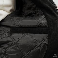 Áo Khoác Nam D2SHOP thêu chữ PAG, vải nhung tắm chần bông K-6612