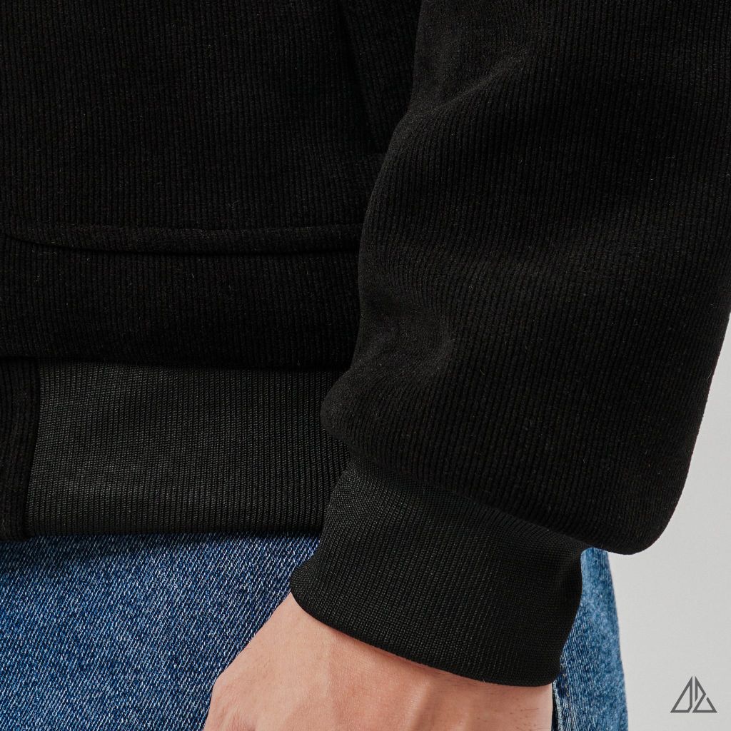 Áo Khoác Nam D2SHOP thêu chữ PAG, vải nhung tắm chần bông K-6612